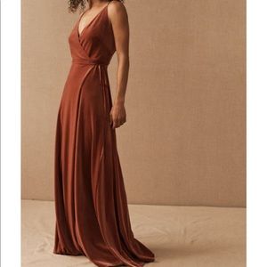Jenny yoo andi Velvet bridesmaid dress. English rose size 2
